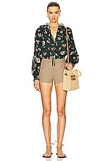 Ulla Johnson Kaitlyn Blouse in Balsam, view 4, click to view large image.