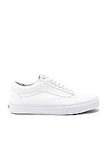 Vans Old Skool in True White, view 1, click to view large image.