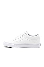Vans Old Skool in True White, view 5, click to view large image.