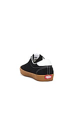 Vans Sport Low Sneaker in Black & Gum, view 3, click to view large image.