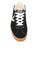 Vans Sport Low Sneaker in Black & Gum, view 4, click to view large image.