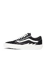 Vans Old Skool Bolt in Black & Marshmallow, view 5, click to view large image.