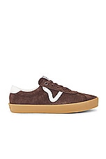 Vans Sport Low Sneaker in Bambino Chocolate Brown, view 1, click to view large image.