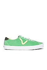 Vans Sport Low Sneaker in Sport Pop Green, view 1, click to view large image.