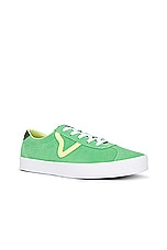 Vans Sport Low Sneaker in Sport Pop Green, view 2, click to view large image.