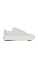 Vans Premium Lx Old Skool 36 in Full Grain Antique White, view 1, click to view large image.