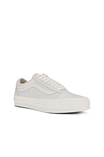 Vans Premium Lx Old Skool 36 in Full Grain Antique White, view 2, click to view large image.