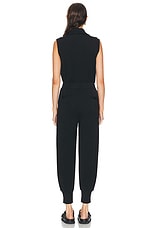 Varley Madelyn Jumpsuit in Black, view 3, click to view large image.