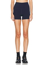 Varley Free Soft High Rise Short in Sky Captain, view 1, click to view large image.