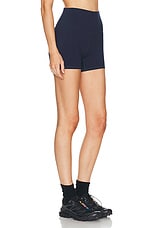 Varley Free Soft High Rise Short in Sky Captain, view 2, click to view large image.