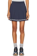 Varley Clarendon High Rise Skort in Blue Nights, view 1, click to view large image.