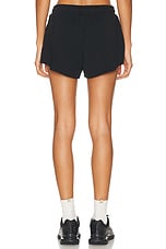 Varley Margot Low Rise Short in Black, view 3, click to view large image.