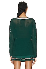 Varley Hadley Knit Sweater in Forest, view 3, click to view large image.