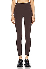 Varley Free Soft High Rise 25 Legging in Coffee Bean, view 1, click to view large image.
