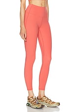 Varley Shape High Rise Legging in Mineral Red, view 2, click to view large image.