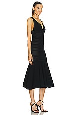 Victoria Beckham Sleeveless Dress in Black, view 2, click to view large image.