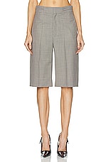 Victoria Beckham Tailored Short in Mult, view 1, click to view large image.