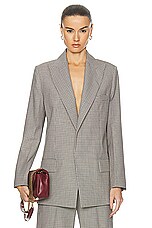 Victoria Beckham Tailored Jacket in Multi, view 1, click to view large image.