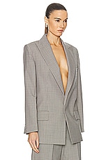 Victoria Beckham Tailored Jacket in Multi, view 2, click to view large image.
