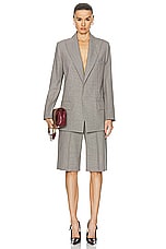 Victoria Beckham Tailored Jacket in Multi, view 4, click to view large image.