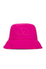 Valentino Garavani Valentino V Logo Signature Bucket Hat in
