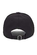 Valentino Garavani Baseball Hat in Black, view 2, click to view large image.