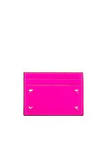 Valentino Garavani Valentino Rockstud Card Holder in Pink PP