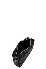 Valentino Garavani Rockstud Crossbody Bag in Black, view 4, click to view large image.