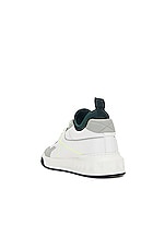 Valentino Garavani One Stud Sneaker in White, view 3, click to view large image.