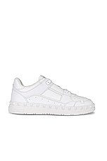 Valentino Garavani Freedots Sneaker in White, view 1, click to view large image.