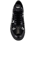 Valentino Garavani VL7N Sneakers in Black, view 4, click to view large image.