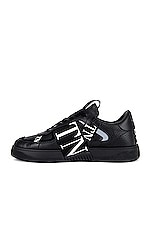 Valentino Garavani VL7N Sneakers in Black, view 5, click to view large image.