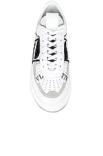Valentino Garavani VL7N Sneakers in White, view 4, click to view large image.
