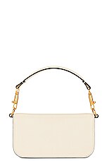 Valentino Garavani Small Loco Shoulder Bag in Light Ivory, view 4, click to view large image.