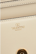 Valentino Garavani Small Loco Shoulder Bag in Light Ivory, view 7, click to view large image.