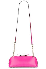 Valentino Garavani Rockstud Clutch in Pink, view 1, click to view large image.