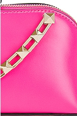 Valentino Garavani Rockstud Clutch in Pink, view 8, click to view large image.