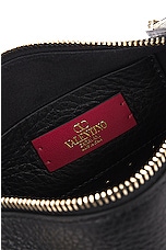 Valentino Garavani Rockstud Small Shoulder Bag in Nero, view 7, click to view large image.