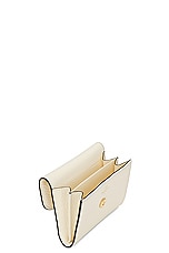 Valentino Garavani V Logo Card Case in Ivory, view 4, click to view large image.