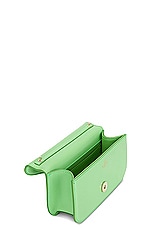 Valentino Garavani Loco Small Shoulder Bag in Ice Mint, view 5, click to view large image.