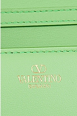 Valentino Garavani Loco Small Shoulder Bag in Ice Mint, view 7, click to view large image.