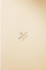 Valentino Garavani V Logo Signature Jewelry Box in Ivory, view 6, click to view large image.