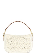 Valentino Garavani Alltime Loco Shoulder Bag in Ivory, view 4, click to view large image.