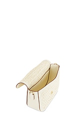 Valentino Garavani Alltime Loco Shoulder Bag in Ivory, view 6, click to view large image.