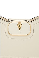 Valentino Garavani V Logo Shoulder Bag in Ivory, view 8, click to view large image.