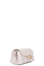 Valentino Garavani Mini V Logo Drawstring Bag in Lilac Ash, view 5, click to view large image.