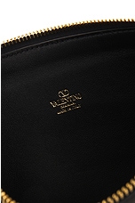 Valentino Garavani V Logo Signature Mini Bag in Nero, view 6, click to view large image.