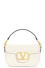 Valentino Garavani All Time Shoulder Bag in Ivory, view 3, click to view large image.