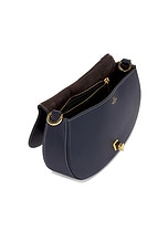 Valentino Garavani Logo 2 Shoulder Bag in Marine, view 6, click to view large image.