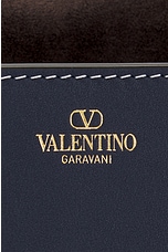 Valentino Garavani Logo 2 Shoulder Bag in Marine, view 7, click to view large image.